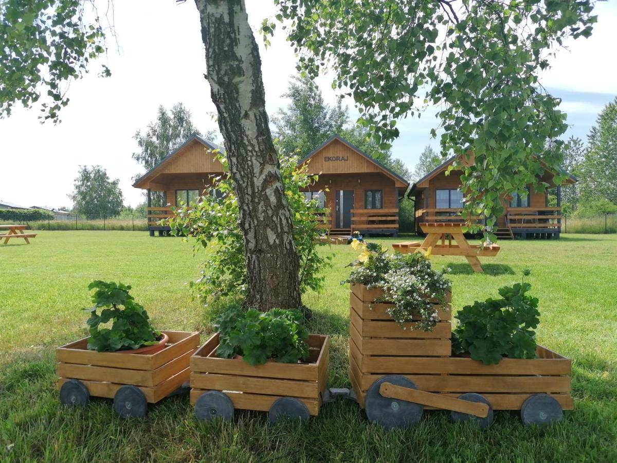 Domki Ekoraj Jezierzany Exterior foto